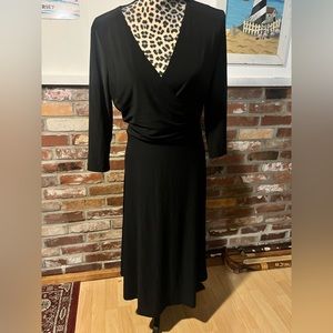 Ralph Lauren tealength black dress